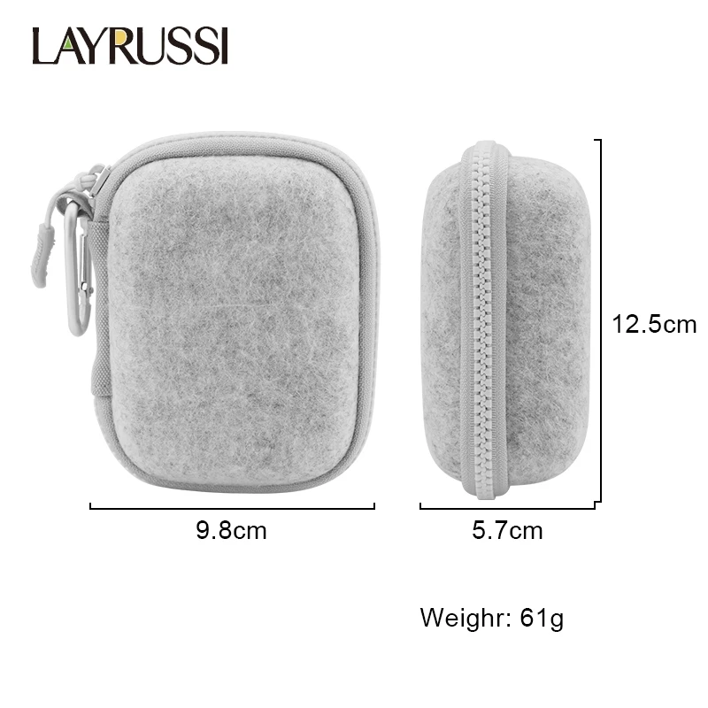 Data Cable Storage Bag Portable Digital Accessories Hard Case Charger U Disk Mobile Power Organizer Bag Earphone Storage Case