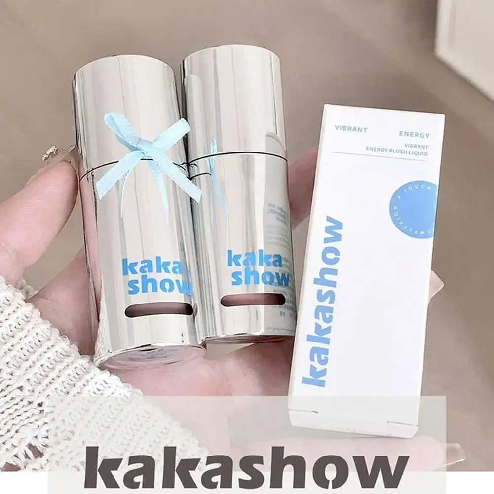 6 Kolorów Kakashow Vitality Liquid Blush Długotrwały Nawilżający Wygładzający Łatwy w Rozprowadzaniu Płynny Róż Rozjaśniający Konturowanie Makijażu