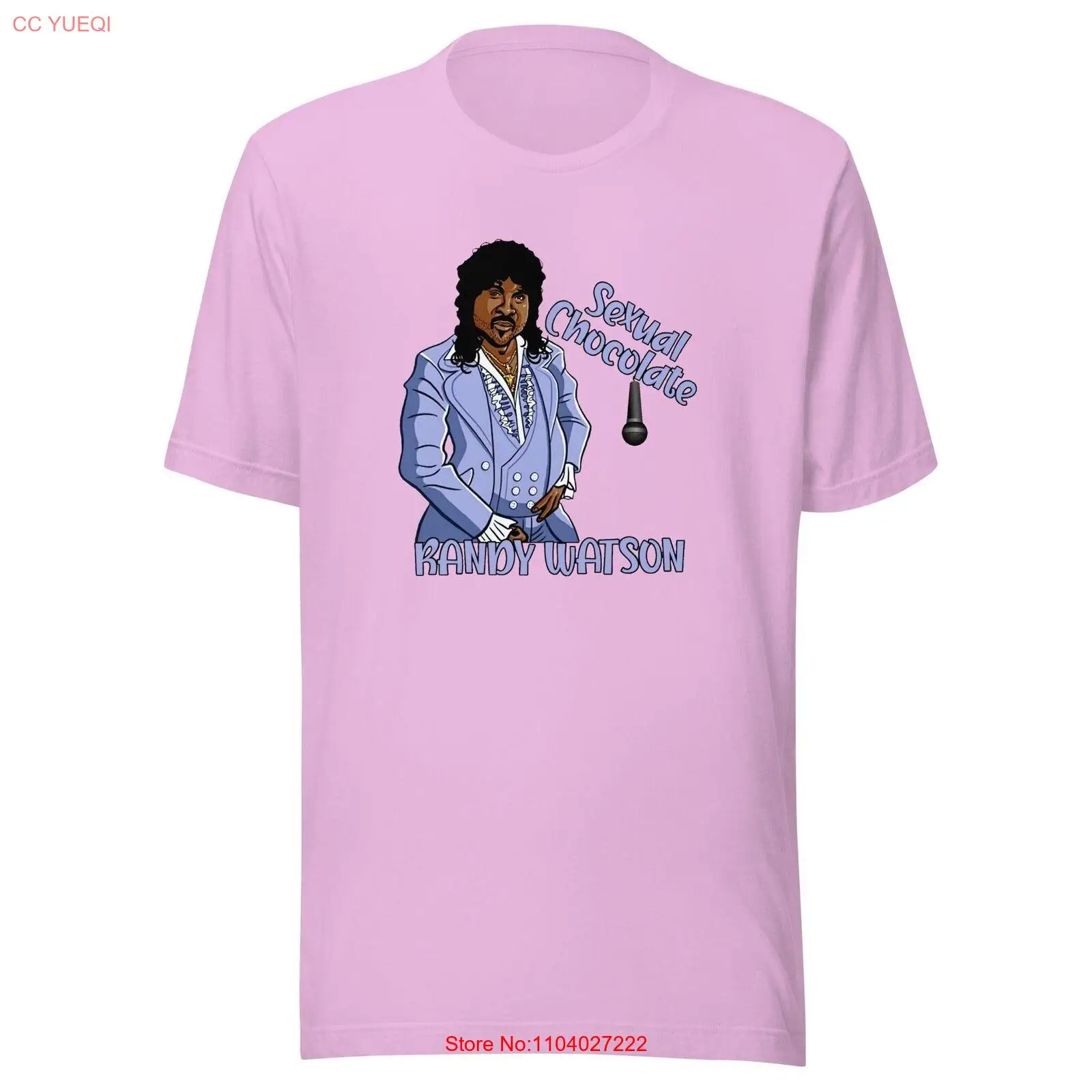 80's T-shirt Famous Black Movie Actor Alter Ego Randy Watson Crew Neck Top