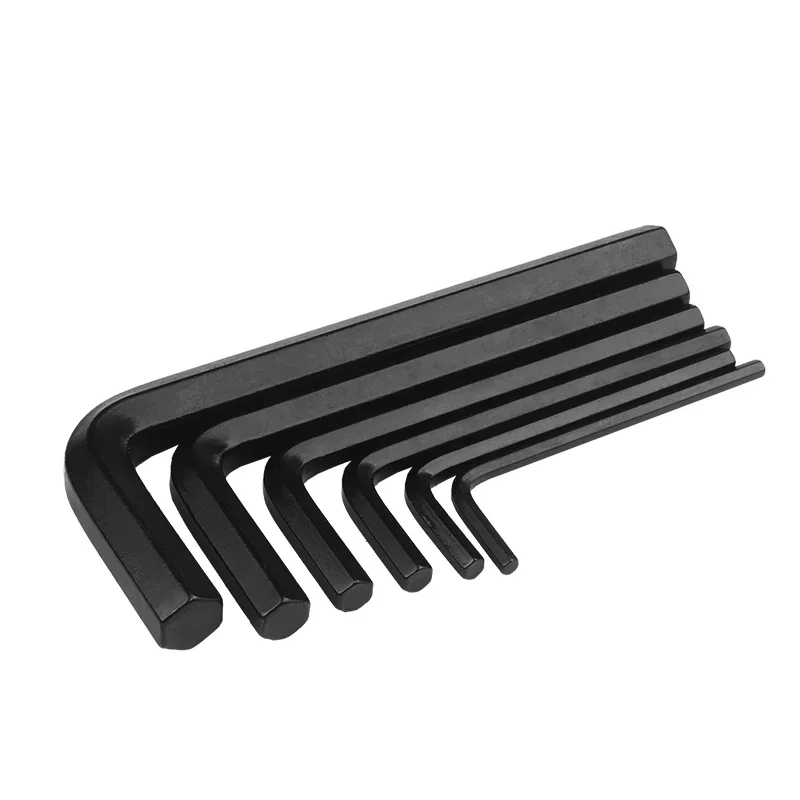 M0.7 M0.9 M1.27 M1.5 M2 M2.5 M3-M17 Carbon Steel Allen Key Wrench L Wrench Mini Hexagon Hex Allen Key Set Wrench Screwdriver