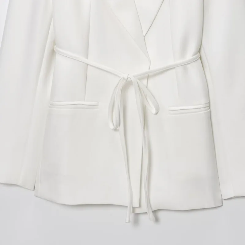 HKSH Autunno Nuove Donne High Street Elegante Moda Office Lady Blazer Francese Chic Gira-giù il Collare Tasca Casual Marea Cappotto HK7624