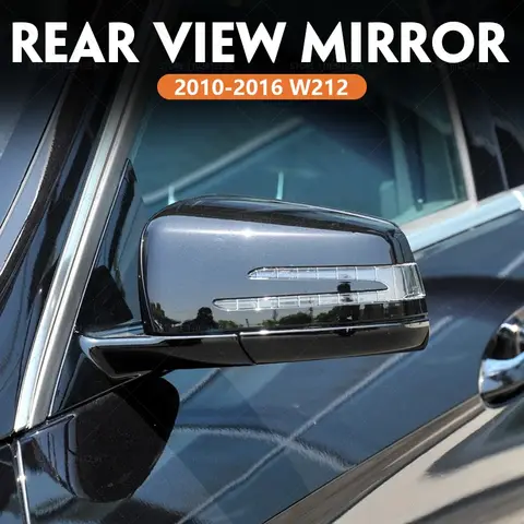 2010-2016 W212 메르세데스 벤츠 E 클래스 측면 후면 도어 역방향 미러 어셈블리 전력 접이식 2128102176 2128102076