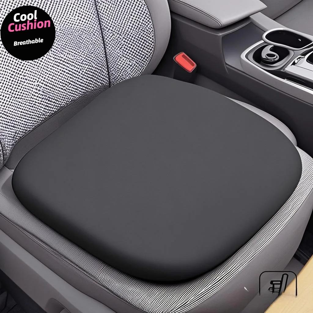 

Memory Foam Car Seat Cushions With Lumbar Support Are Suitable for Car And Office Seat Cushions Providing A Cool And Breathable