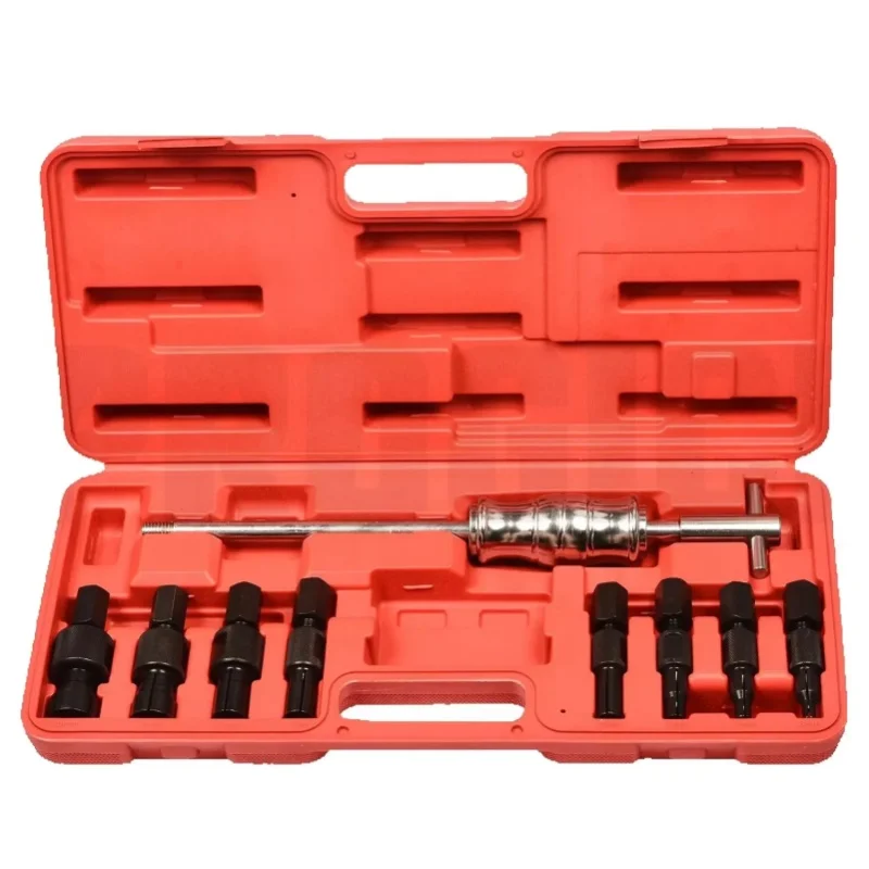 PROGICI 9-teiliges Blindloch-Set 8-32mm mit Gleithammer, Innenlagerabzieher und Werkzeugset zum Ausbauen von Lagern