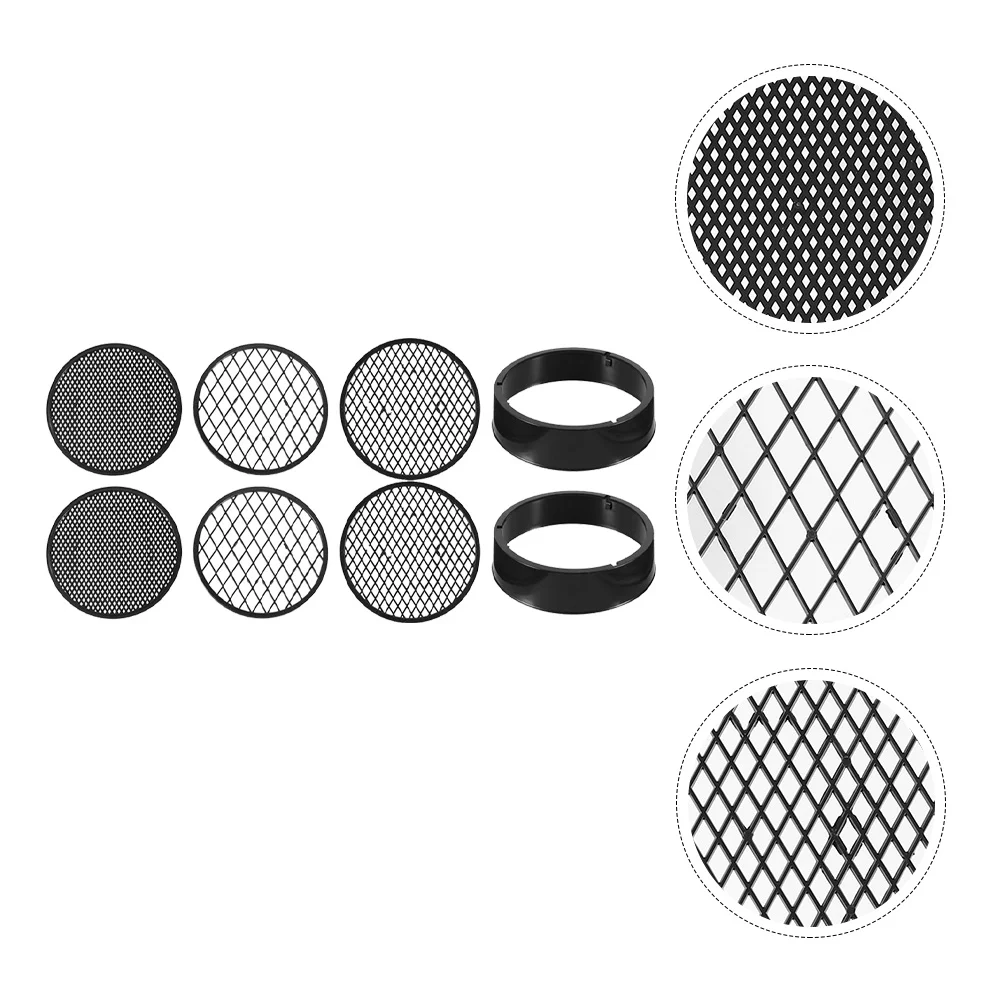 

2 Sets/8pcs Soil Sieve Sifter Tool Planter Pot Garden Gardening Stone Riddle Large