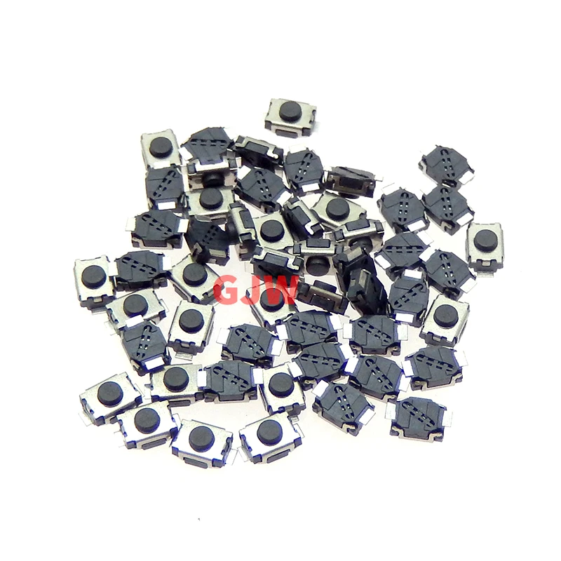 100PCS 3X4x2mm 2PIN smd TACT push button switch Micro key power tactile switches 3x4x2 3*4*2MM Light touch