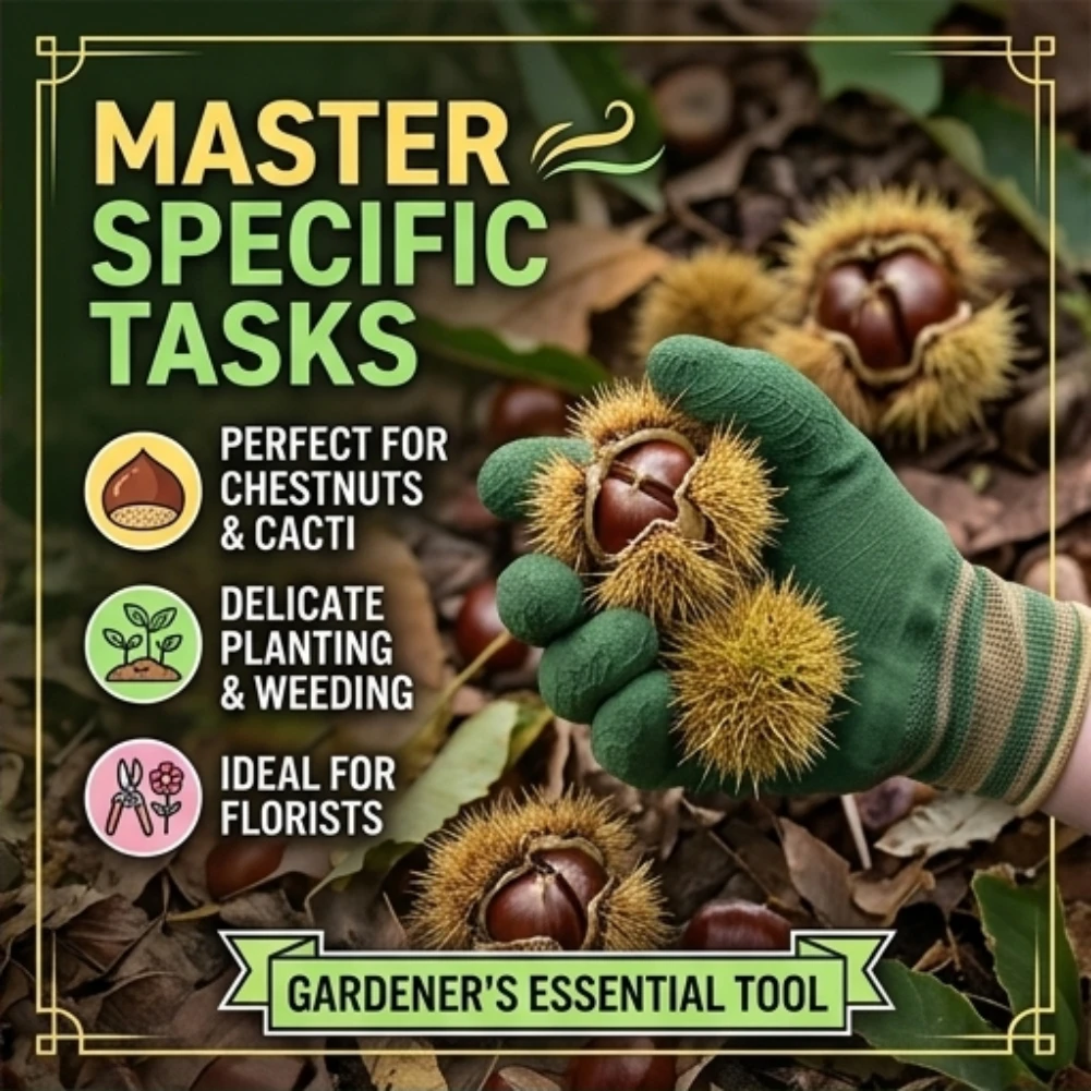 

Садовые перчатки с латексным покрытием, устойчивые к проколам, сверхпрочные рабочие перчатки, водонепроницаемые, износостойкие, для обрезки роз, работы в саду и на участке