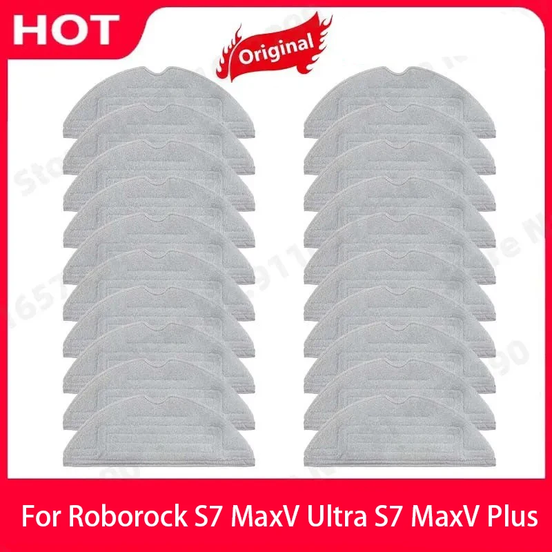 Roborock S7 MaxV Ultra S7 MaxV Plus G10S Pro Antibacterial Vibrating Mop Cloth Parts Vacuum Cleaner Replacement Accessories