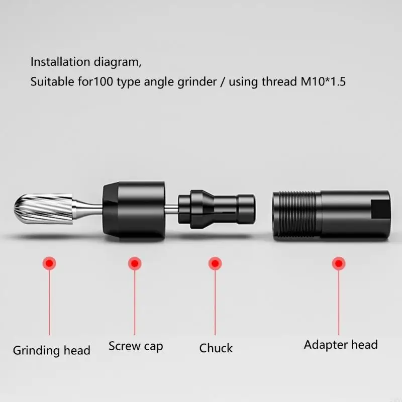 Strong Metal Drill Bit Converter Suitable for Grinding Polishing Cutting