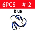 6 piezas talla 12 azul