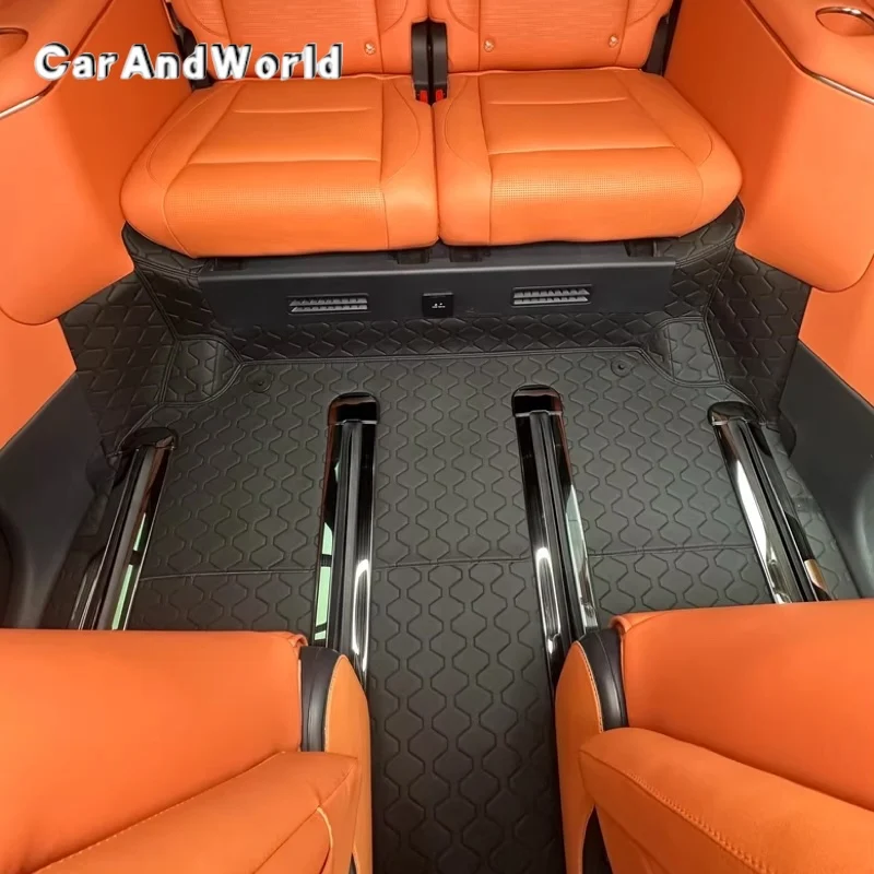 For Lynk&Co 900 2025 2026 Car Seat Track Decorative Strip Metal Integrated Track Guard Plate Protector Interior Trim Accessories