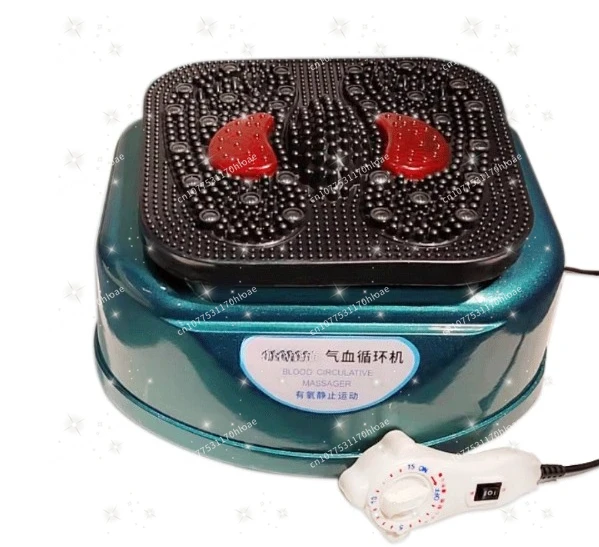 Multi-functional Heating Foot Sole Foot Therapy Machine Massager, Whole Body High Frequency Double Helix Vibration