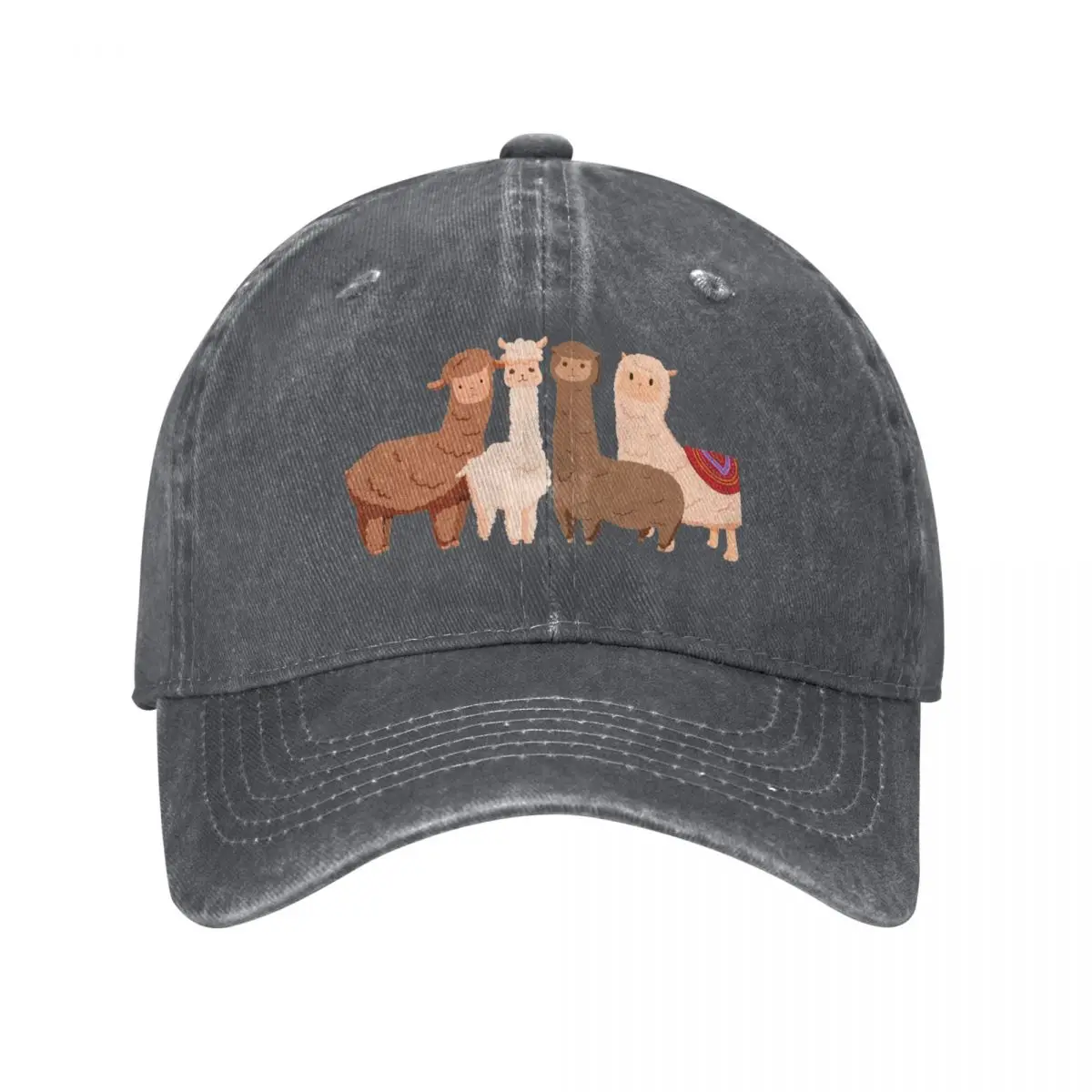 alpaca t shirt Baseball Cap Designer Hat dad hat Women's Men's
