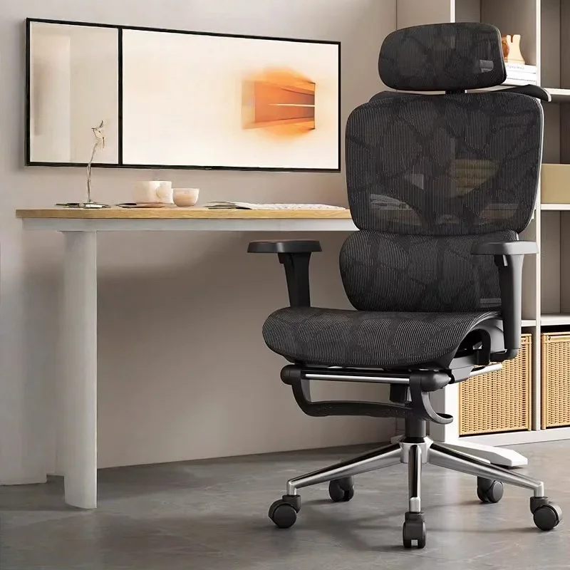 Comfortable Supportive High Back Mesh Rolling Swivel Office Chair Ergonomic Design Luxurious Executive Style Chair Furnitur