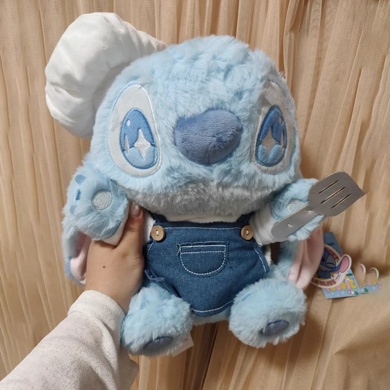

2025 New Original Genuine Stitch Food Party Series Kawaii Dolls Birthday Present Toys Anime Decorate Peripherals Stitch Gifts