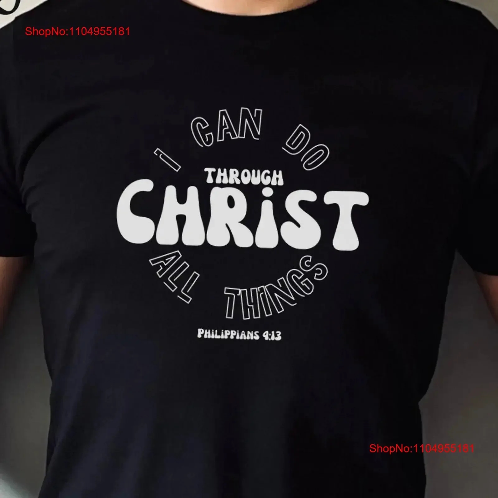 

I Can Do All Things Through ChrisT T Shirt Philippians 4 13 2023 Youth Theme Bible Verse LDS Missionary vintage Washed