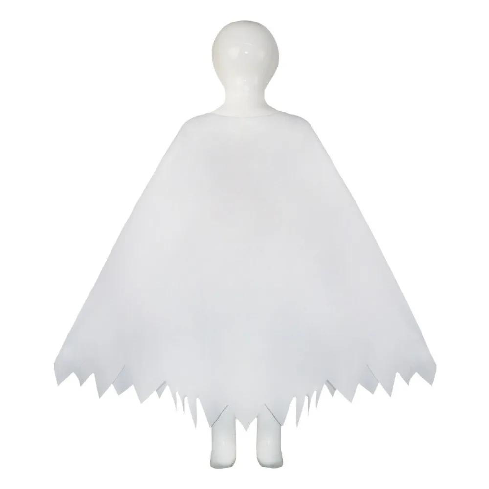 Kleding Prop Gloeiende Ghost Cape Leuke interactie Losse Halloween-kostuum voor kinderen Wit Zwart Lichtgevende Ghost-sjaal Kinderen