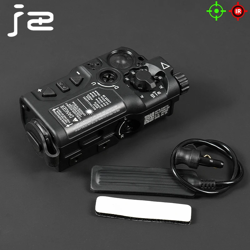 Raid-X Tactische Rood Groen Laser Metalen Richtingaanwijzer Laser/IR Strobe Geschikt voor 20mm Rail Airsoft Jacht wapens Accessorie