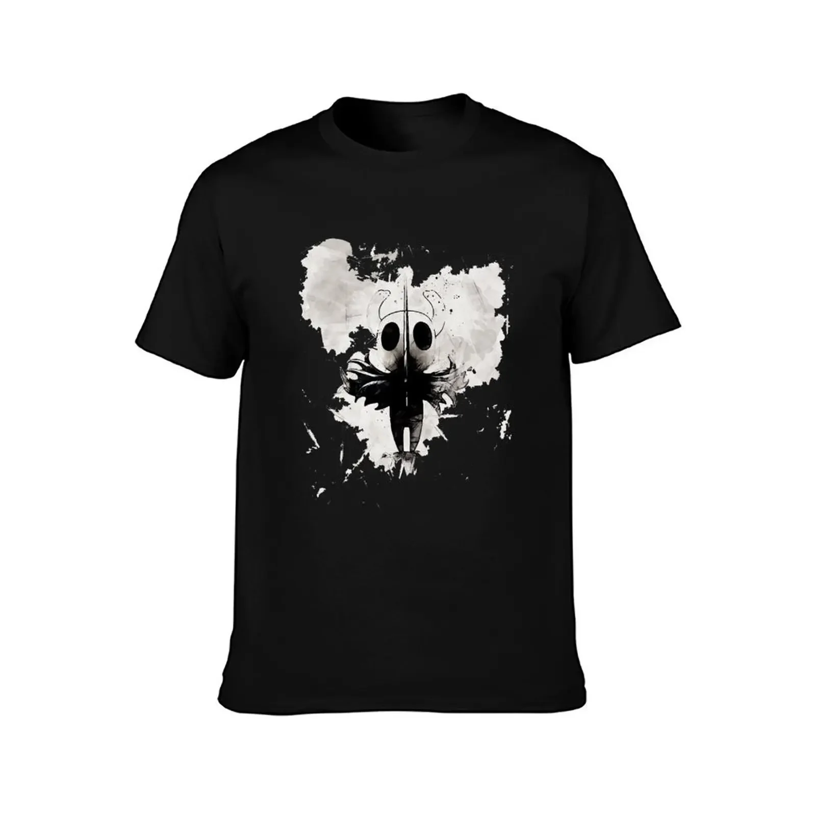 Hollow Knight painting T-Shirt tops cute tops shirts graphic tee black t shirts for men