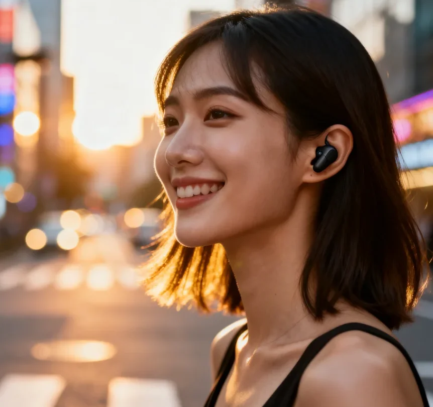 سماعات أذن مترجم اللغة عبر الإنترنت سماعات أذن للترجمة عبر الإنترنت 200 مللي أمبير في الساعة علبة شحن 144 لغة للتعلم والعمل #3