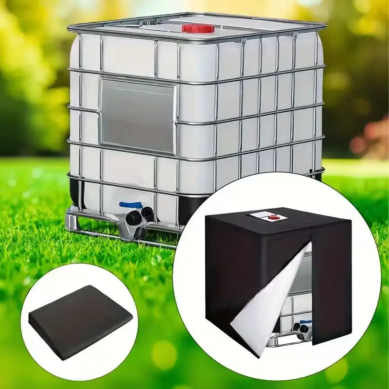 210D IBC Container Covers Various Styles Waterproof UV-Resistant Dust-Proof Outdoor Garden Patio Covers for Storage
