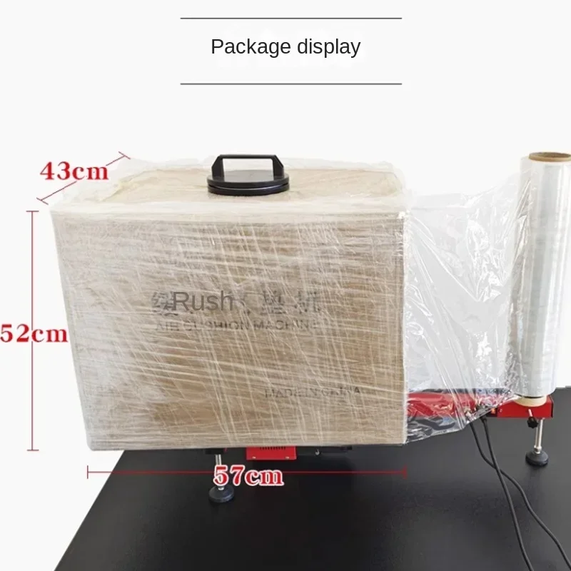 1pc Electric Winding Film Packaging Machine Semi-automatic Stretching Film Packaging Machine Express Logistics Packaging Deliver
