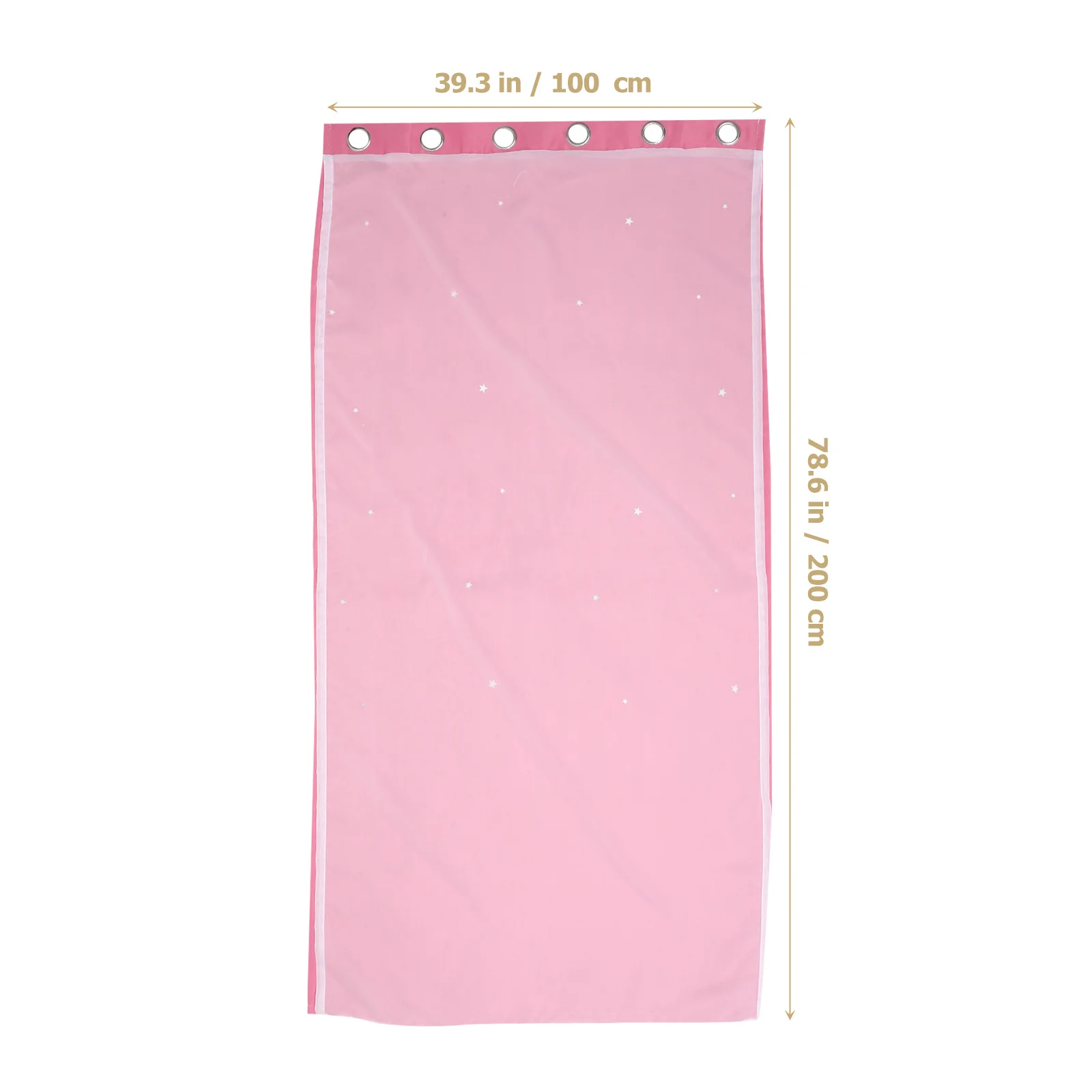 

Princess Style Curtain Double Layer Room Darkening Window Drape For Bedroom Living Room Kitchen Bathroom Home Decor