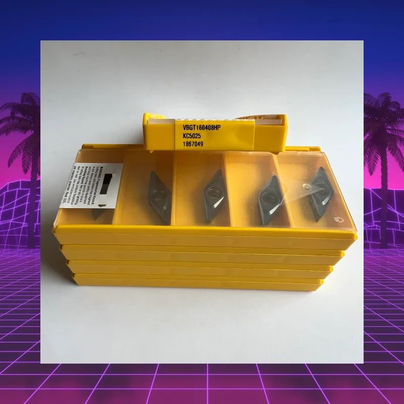 

VBGT160408HP KC5010 Лезвие с ЧПУ VBGT160408HP KC5025 с ЧПУ VBGT160408HP KCU25