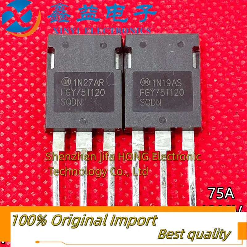 

10PCS/Lot FGY75T120SQDN FGY75T120 1200V 75A TO-247 Imported Original Best Quality