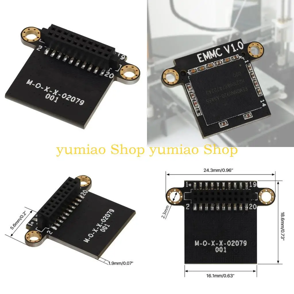 

587b Удобный модуль для хранения и печати MKS EMMC-32GB для занятого пользователя быстрого печати