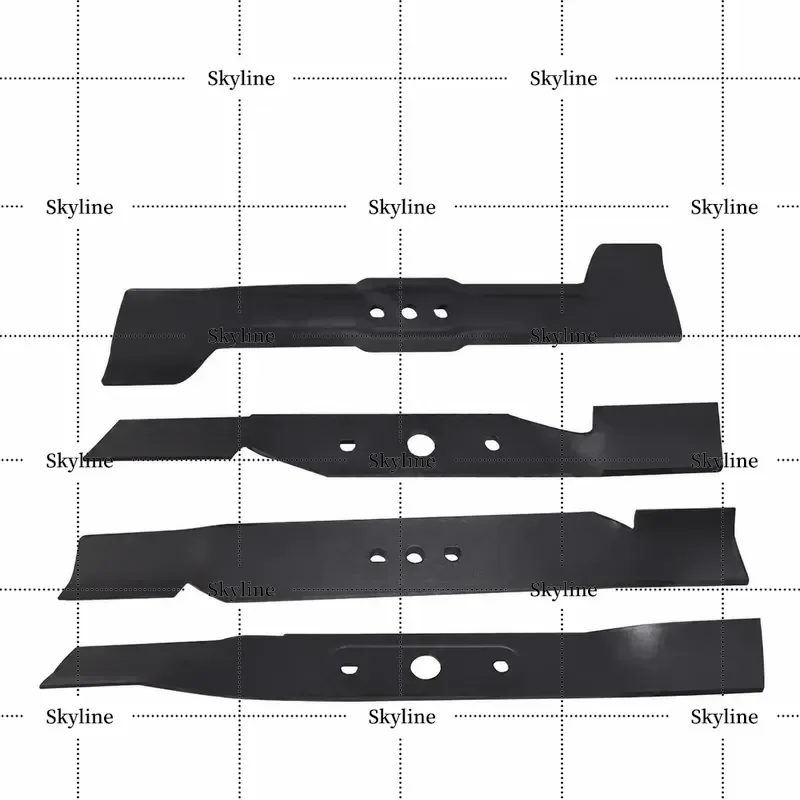 Electric Lawn Mower Replacement Blades Small Half Round Single Straight Knife Accessories For Garden Grass Cutter Trimmer
