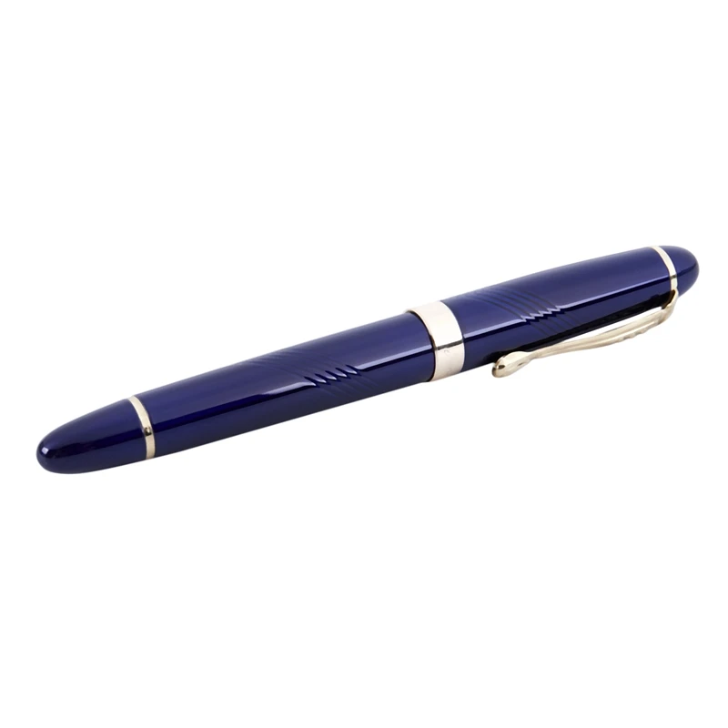 Hot TTKK JINHAO X450 18 KGP 0.7Mm Broad Nib Fountain Pen Blue