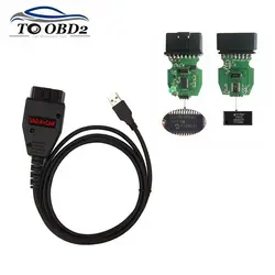 For VAG K+CAN Commander 1.4.0 Diagnostic Scanner tool OBDII for VAG 1.4 COM cable For vag PIC18F25K80 FTDI FT232RL Chip freeship