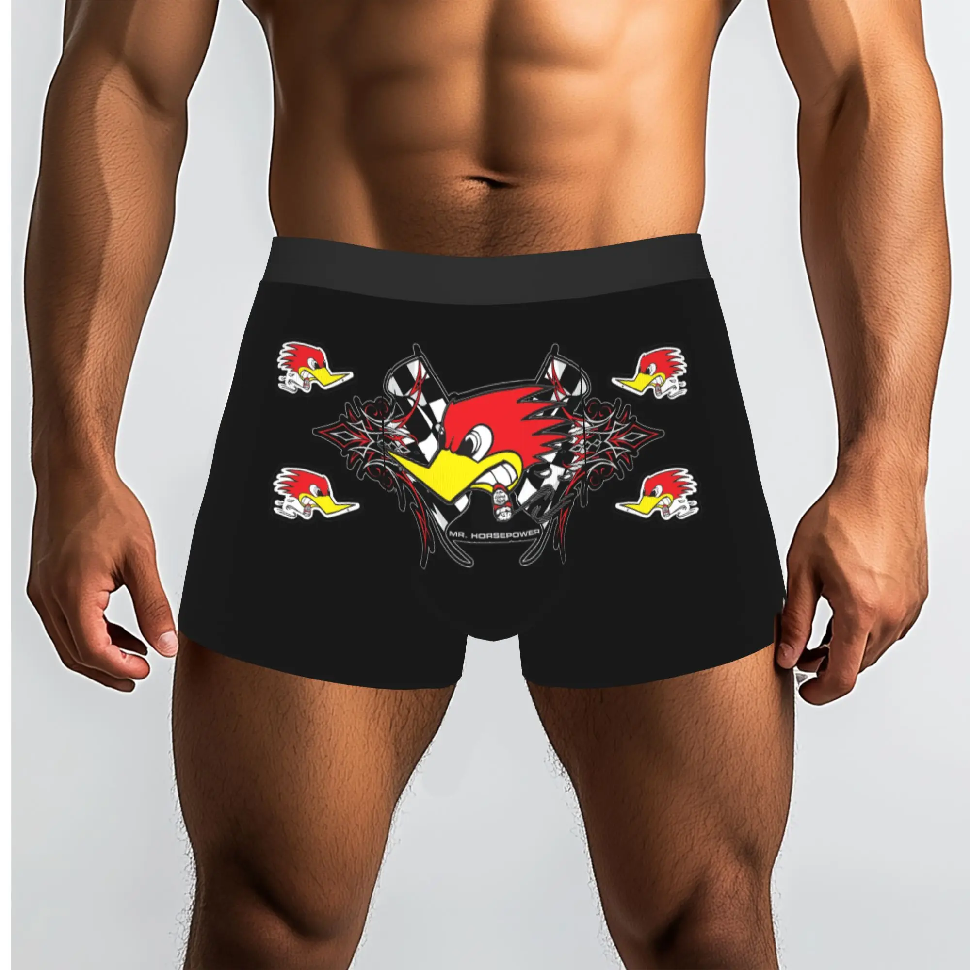 Custom Mr. Horsepower Made In The USA Underwear Men Printed  Clay Smith Cams Boxer Shorts Panties Briefs Breathable Underpants