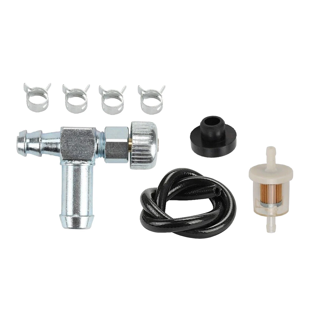 Optimal Fuel Flow with Fuel Tank Bushing & Shut Off Valve Kit Compatible with For Coleman Maxa ER 5000 Generator