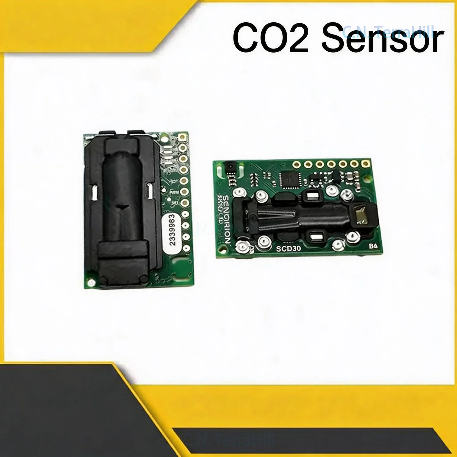 CO2 Temperature and Humidity Sensor Module SCD30 Infrared Carbon Dioxide Detector for Air Quality Monitoring