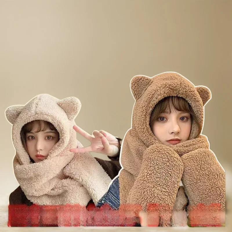 conjunto-de-tres-pecas-de-gorro-quente-com-orelhas-de-urso-cachecol-e-luvas-acorios-de-inverno-modernos-e-fofos-para-pai