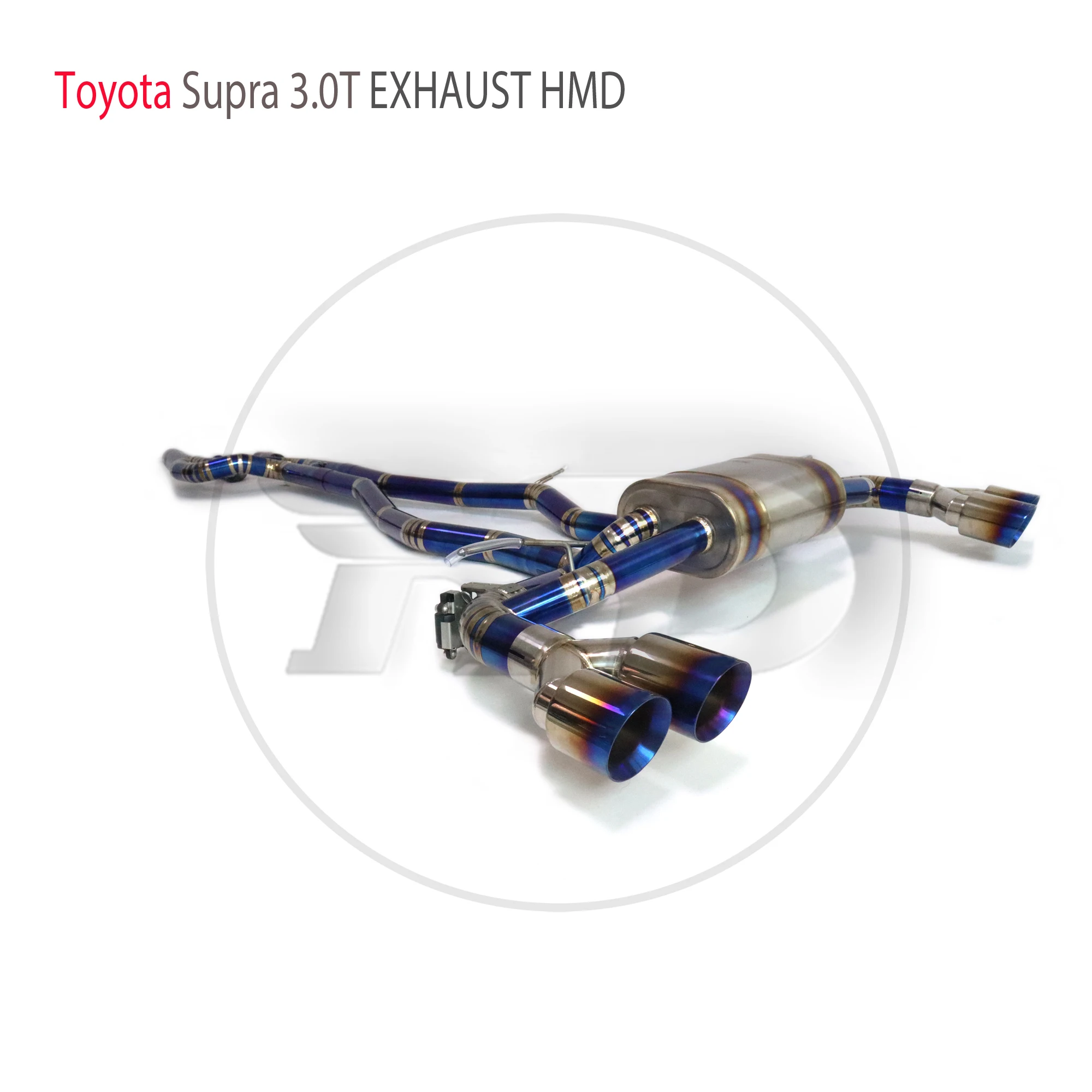 HMD Titanium Alloy Exhaust System Performance Catback For Toyota Supra A90 B58 Engine 3.0T Valve Muffler