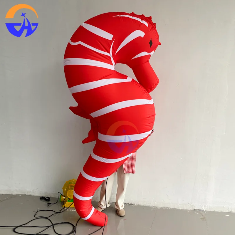 

Надувной реквизит для украшения морского конька для карнавала, бара, ночного клуба, выступлений на сцене