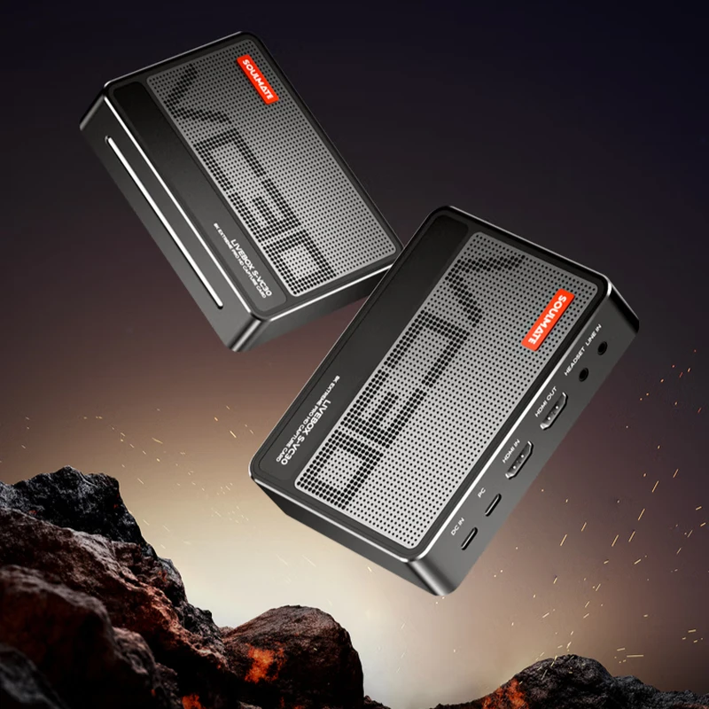 

Для SOULMATE VC30 флагманская карта видеозахвата Ultra HD 8K60P, совместимая с камерой проектора PS5, прямая трансляция игр HD