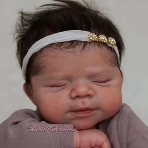 Reborn Vinyl Doll Kit with Cloth Body, Unpainted Blank Doll Parts, 12.5 In, 12.5 In 10 Main Sales Mold Reborn - №9