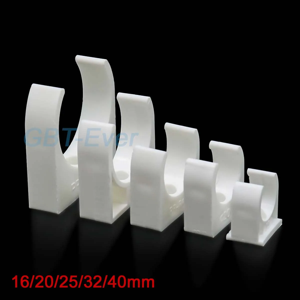 15Pcs 130/300/370 Motor Mount Bracket Fixing Mounting Base Plastic White Holder Supporter Vertical Seat 16/20/25/32/40mm