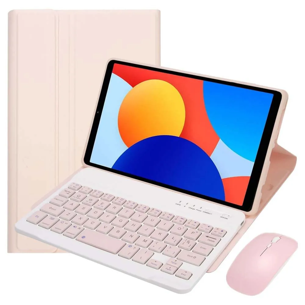 

Teclado Case for Redmi pad SE 8.7inch Bluetooth Keyboard Detachable Wireless Keyboard Tablet Cover Redmi K pad 8.8 SE 8.7" Funda