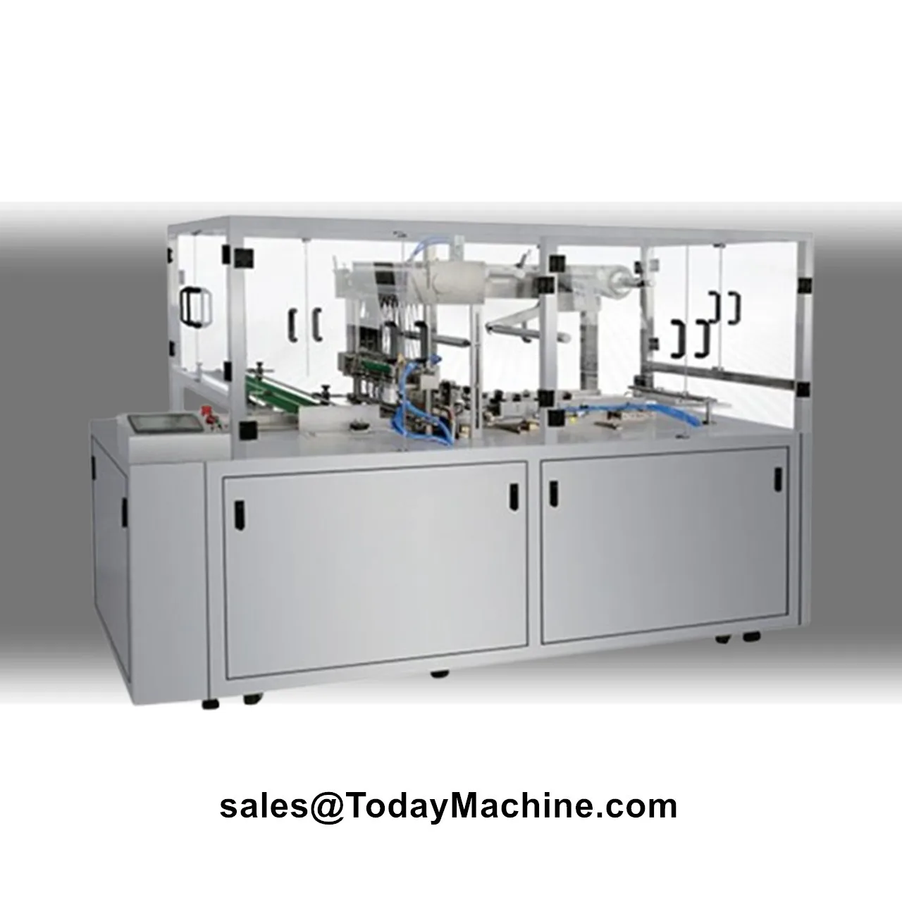 Automatic 3D Transparent Bopp Film Small Paper Carton Box Cellophane Wrapping Machine