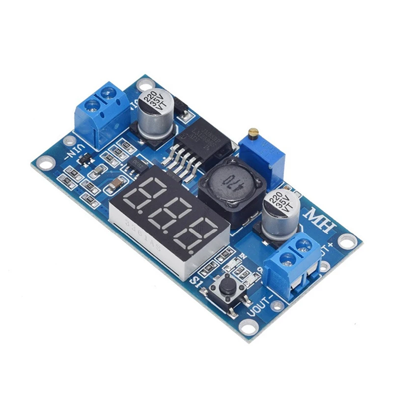 LM2596 DC DC Step Down Converter Voltage Regulator LED Display Voltmeter 4.0~40 To 1.3-37V Buck Adapter Adjustable Power Supply