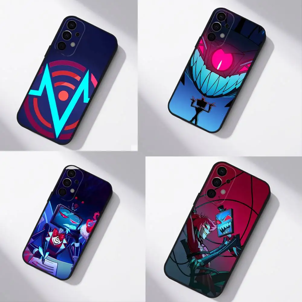 Hazbin Vox H-HotelS Trust Us Phone Case For Samsung S25,S24,S21,S22,S23,S30,Ultra,S20,Plus,Fe,Lite,5G Black Cover