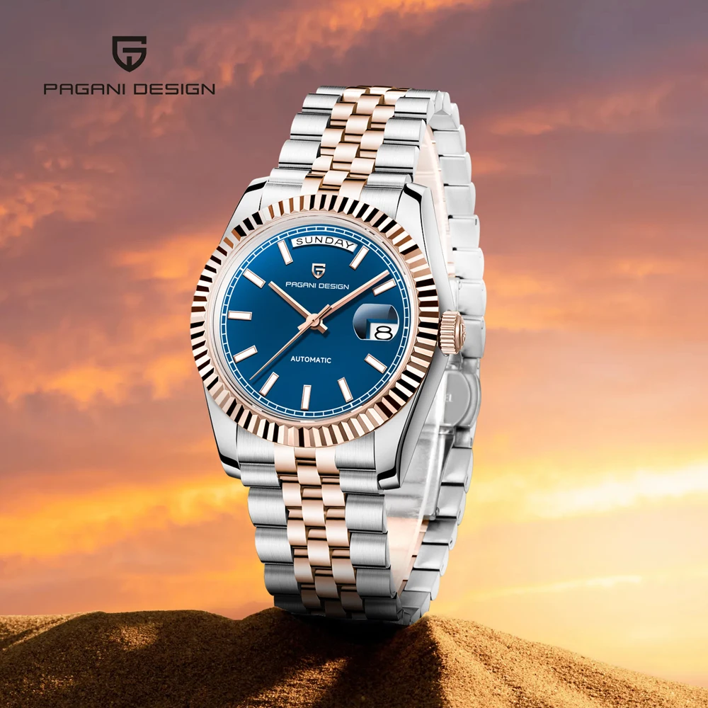 

2025 New PAGANI DESIGN DD36 Men's Watches Luxury Automatic Watch For Men Mechanical Wristwatch Date AR Sapphire Waterproof Clock