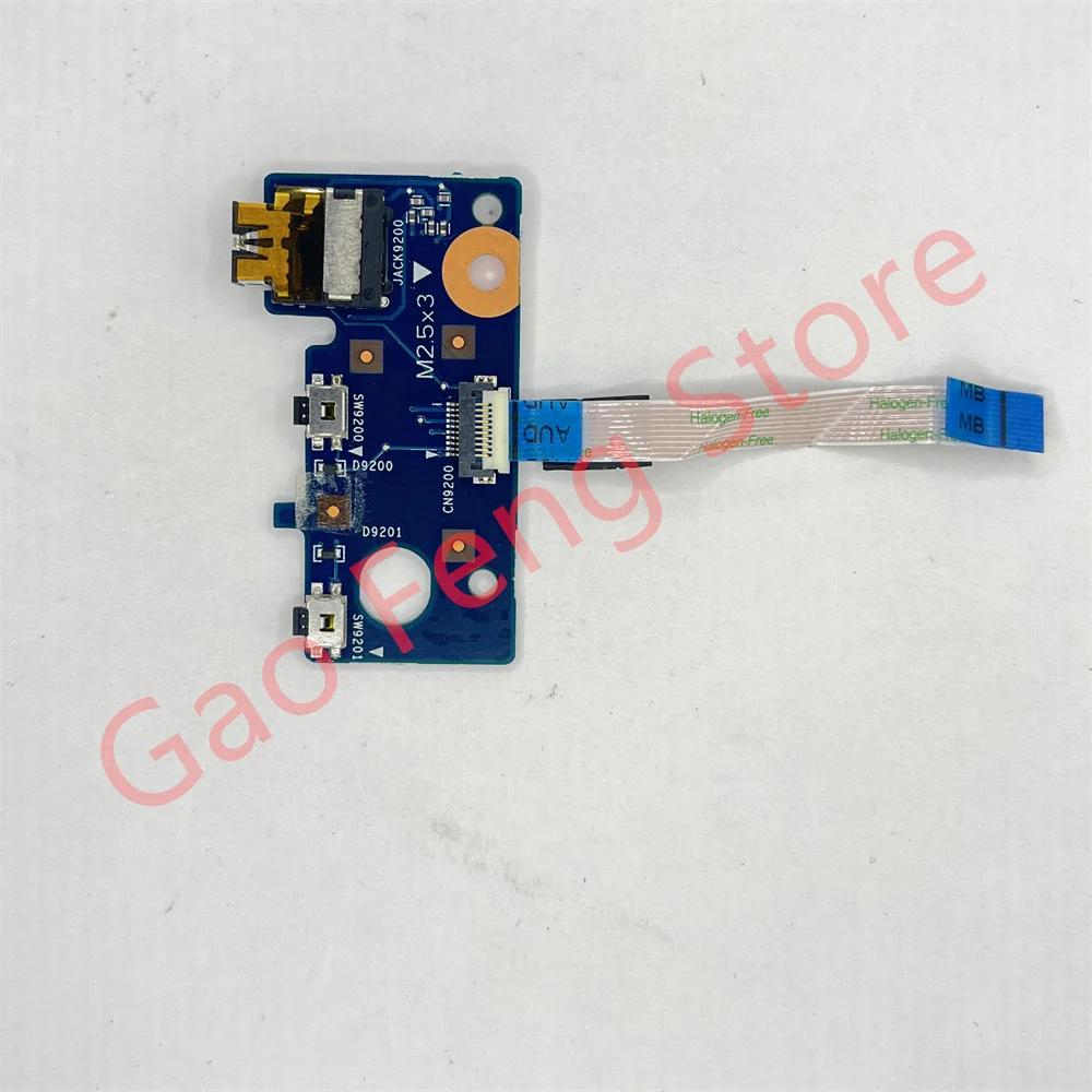 

Original For HP Probook X360 11 G1 EE Audio Media Buttons Board With cable 917048-001 6050A2880901 100% Tested OK