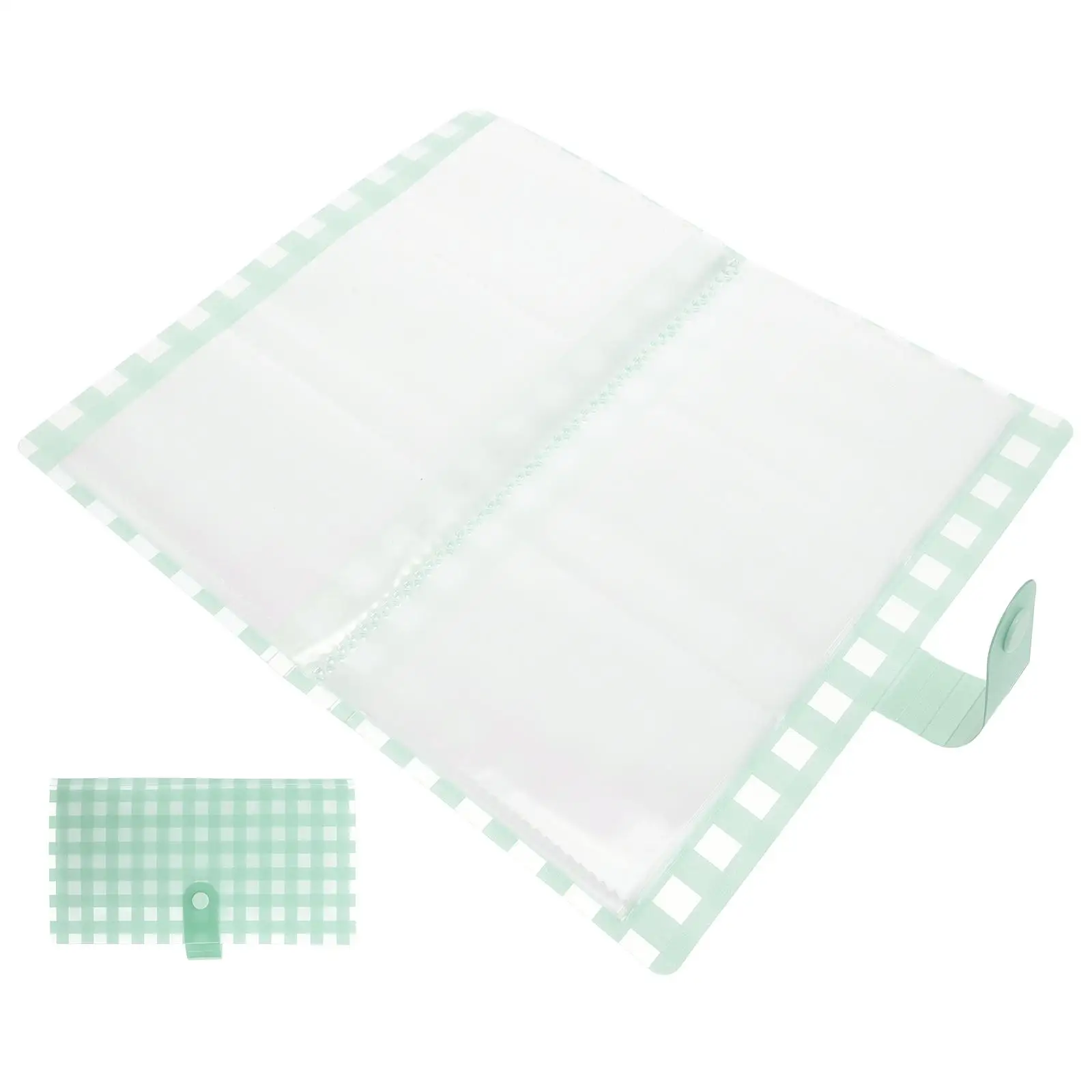 Frosted Cards Binder Organizer Notebook Holder Pp Storage Folder File