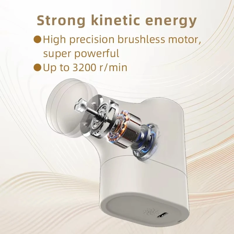 Mini Body Massage Strong Vibration Adjustable Muscle Fascia Massage Products